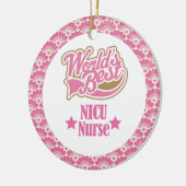 Beste NICU Nurse Gift Ornament ter wereld (Links)