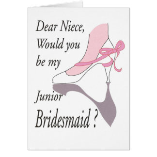 Beste Niece, Junior Bridesmaid
