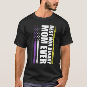 Beste niet-binaire mam ooit bt Gay Pride T-shirt