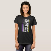 Beste niet-binaire zuster ooit Nonbinary Flag Prid T-shirt (Voorkant volledig)