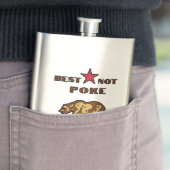 Beste niet porren het Beer - Californië Flask Flacon (Voorbeeld)