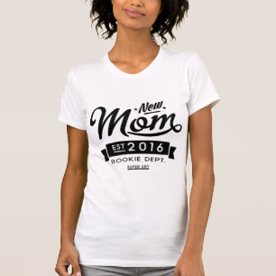 Beste nieuwe mam 2016 t-shirt