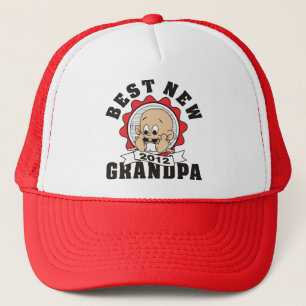 Beste nieuwe opa 2012 trucker pet