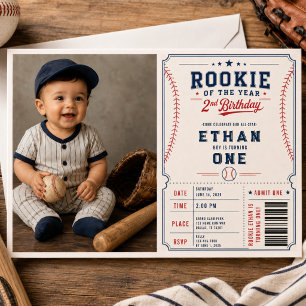 Beste Nieuwe Speler Honkbal  foto 2de verjaardag  Kaart