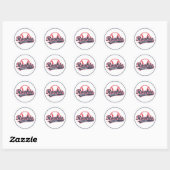 Beste Nieuwe Speler van het Jaar Ronde Sticker (Vel)