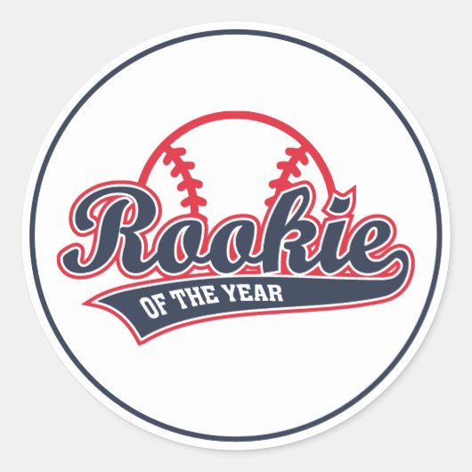 Beste Nieuwe Speler van het Jaar Ronde Sticker (Voorkant)
