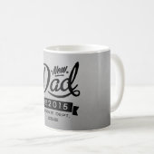 Beste nieuwe vader 2015 koffiemok (Voorkant rechts)