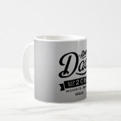 Beste nieuwe vader 2015 koffiemok (Voorkant links)