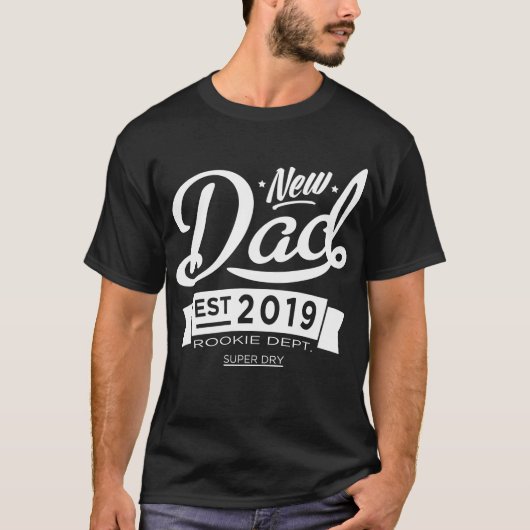 Beste nieuwe vader 20XX T-shirt (Voorkant)