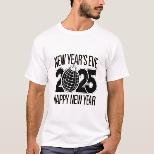 Beste Nieuwjaar T-shirt 2025 voor Kerst (Voorkant)