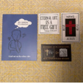 Beste nieuws ooit John 3:16 Gospel Tract Visitekaartje