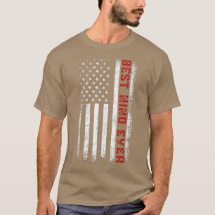 Beste Nino ooit Amerikaanse Vlag Patriotic Nino Va T-shirt