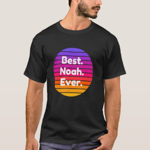 Beste Noah ooit grappige voornaam grap gepersonali T-shirt