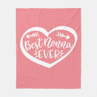 Beste Nonna Ever Fleece Deken