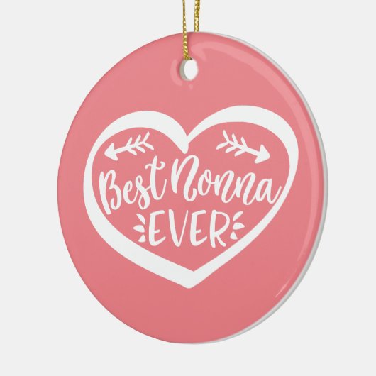 Beste Nonna Ever Keramisch Ornament (Links)