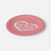 Beste Nonna Ever Papieren Bordje (Gekanteld)