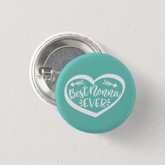 Beste Nonna Ever Ronde Button 3,2 Cm (Voorkant /achterkant)