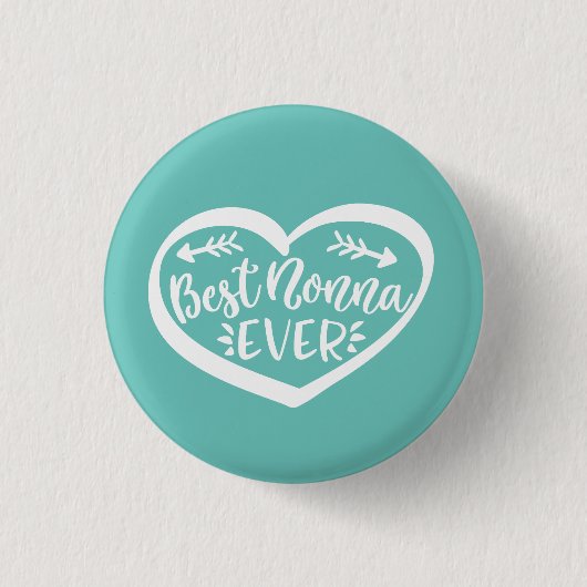 Beste Nonna Ever Ronde Button 3,2 Cm (Voorkant)