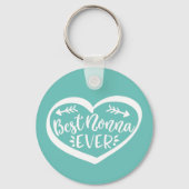 Beste Nonna Ever Sleutelhanger (Voorkant)