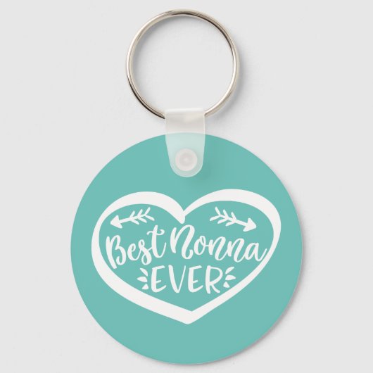 Beste Nonna Ever Sleutelhanger (Voorkant)