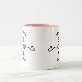 Beste Nonna Ever Tweekleurige Koffiemok (Center)