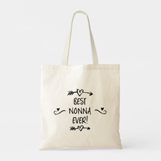 Beste Nonna Ooit Boodschappentas Tote Bag (Achterkant)