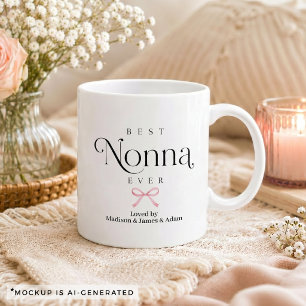Beste Nonna Ooit Cadeau van Kleinkinderen Koffiemok