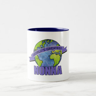 Beste Nonna ter Wereld Tweekleurige Koffiemok