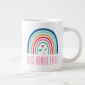 Beste Nonnie Ooit Regenboog Grote Koffiekop (Rechts)