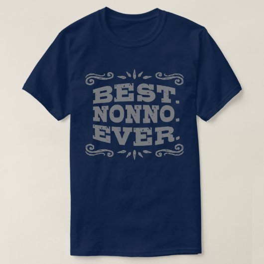 Beste Nonno ooit T-shirt (Design voorkant)