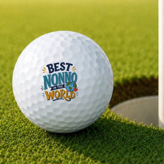 Beste Nonno ter Wereld Golfbal Golfballen