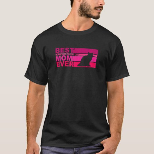 Beste Noorse Boskat Moeder Ooit Dames T-shirt (Voorkant)