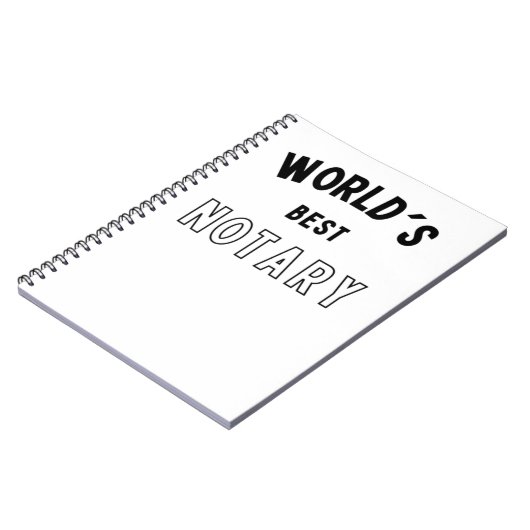 Beste Notaris ter wereld Notitieboek (Linkerzijde)
