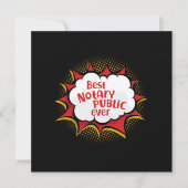 Beste notaris van de advocaat bij de rechtbank kaart (Voorkant)