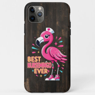 Beste Nursemingo Ooit Verpleegster Flamingo Liefhe Case-Mate iPhone Case