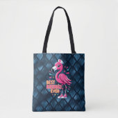 Beste Nursemingo Ooit Verpleegster Flamingo Liefhe Tote Bag (Voorkant)