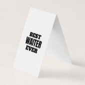 beste ober ooit visitekaartje (Achterkant)