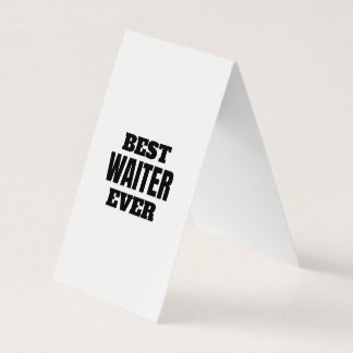 beste ober ooit visitekaartje