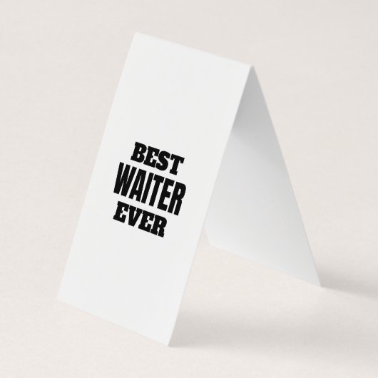 beste ober ooit visitekaartje (Achterkant)