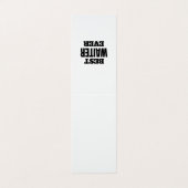 beste ober ooit visitekaartje (Buitenkant ongevouwen)