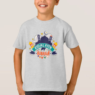 Beste offergave voor moslims - Eid Al-Fitr Al Muba T-shirt