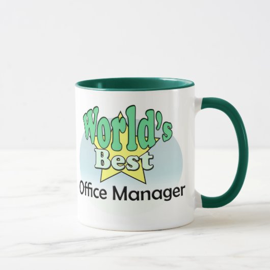 Beste Office Manager ter wereld Mok (Rechts)