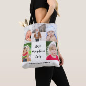 Beste oma 5 foto tote bag (Dichtbij)