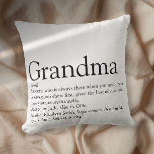 Beste Oma Aller Tijden, Oma Definitie Kussen