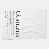 Beste Oma Aller Tijden, Oma Definitie Theedoek (Horizontaal)