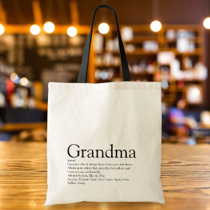 Beste Oma Aller Tijden, Oma Definitie Tote Bag
