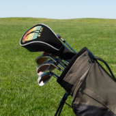 Beste oma bij Par - Golfen Golfheadcover (Insitu)