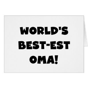 Beste Oma Black- of White-cadeautjes ter wereld