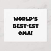 Beste Oma Black- of White-cadeautjes ter wereld