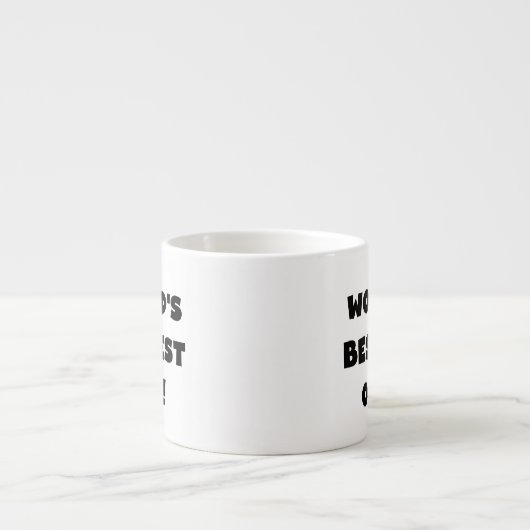 Beste Oma Black- of White-cadeautjes ter wereld Espresso Kop (Voorkant)